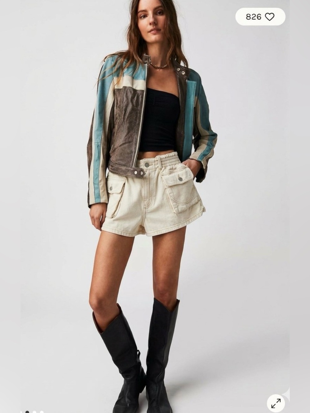 Free People We The Free Lady Luck Paperbag Shorts Size XS X-Small $88